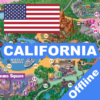 OFFLINE MAP CALIFORNIA AMUSEMENT PARK icon