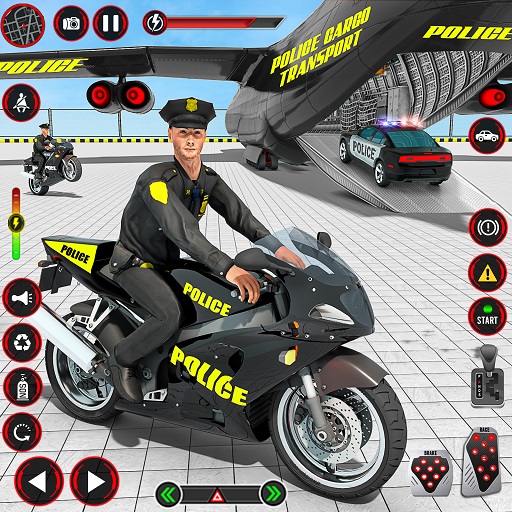 Police Cargo Police Car Games icon