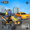 Taxi Cab ATV Quad Bike Limo City Taxi Driving Game icon