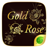 Gold Rose GO Keyboard Theme icon