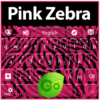 Pink Zebra Keyboard icon