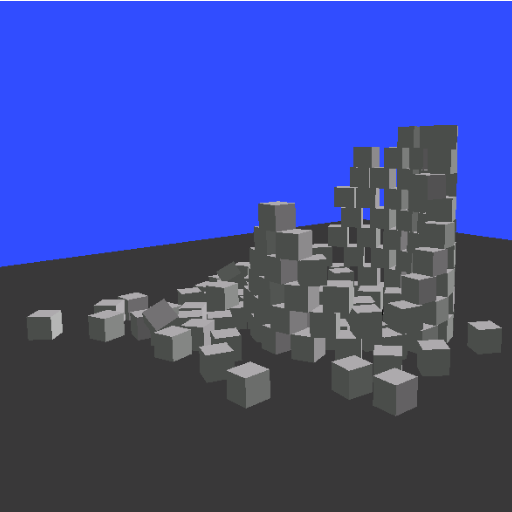 3D Physics of buildings destruction icon