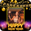 Happy New Year Photo Frame icon