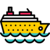 yellow ships icon