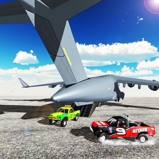 4×4 Truck Transport Plane 3D icon