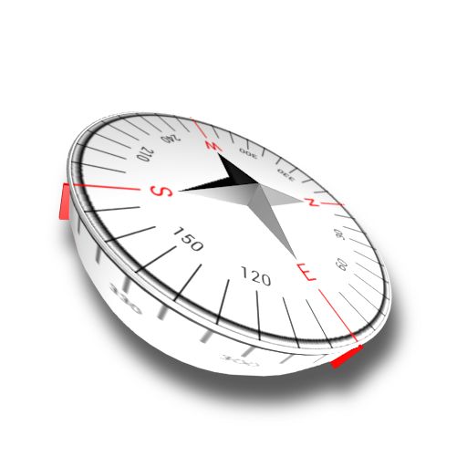 Marine Compass White icon