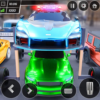 Elevated Police Car Game icon