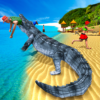 Hungry Crocodile 2 Shark Games icon