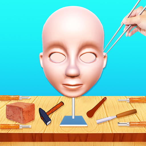 Sculpt Face Clay People Games icon