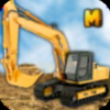 Excavator Crane Simulator 3D icon