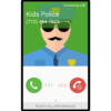 Fake call police prank icon