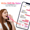 Write SMS By Voice Voice Text Messages icon