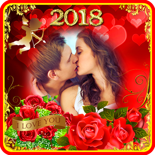 Valentine Photo Frame 2018 icon