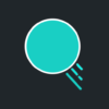 Cyan Ball Bounce icon