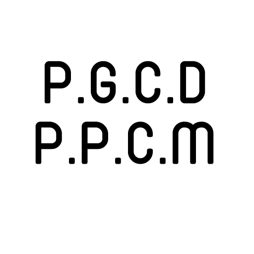 Facteurs premiers, PGCD, PPCM icon