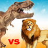 Lion vs Dinosaur Animal Simulator Game icon