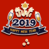 New Year Stickers 2019 HD WAStickersApp icon