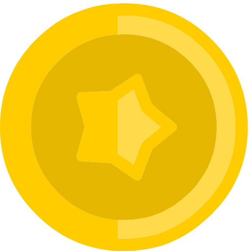 Throw coin (Throw coin for free) icon