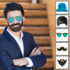 Man Photo Editor Beard Mustache Hairstyle Cap icon