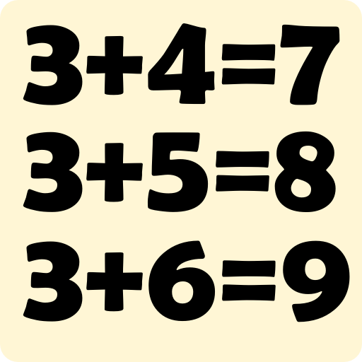 Addition tables icon