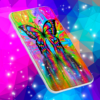 Neon Butterflies Wallpaper icon