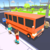 Coach Bus Driver Blocky Game Public Transport Sim icon