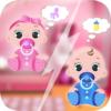 Twins baby Newborn Fun icon