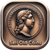 Sell old coins online icon