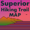 Superior Hiking Trail Data Map Offline GPS Guide icon