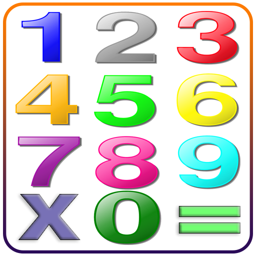 Multiplication tables learn and play icon