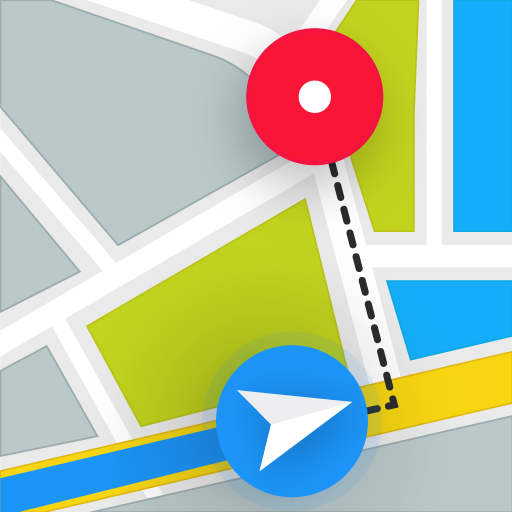 Gps Navigate, Voice Navigation & Maps Traffic Go icon