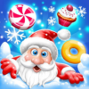 Candy World Christmas Games icon