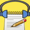 Notes to speech icon