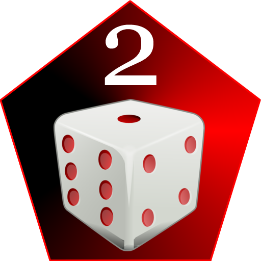 2 Dice Roller 6 sided icon