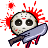 DAY TO KILL The mask of death icon