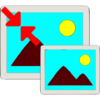 Resize photo icon