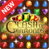 Clash of Diamonds Match 3 Jewel Games icon