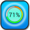 Battery stats and info icon