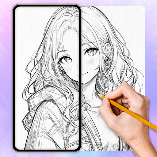 AR Draw: Trace to Sketch Anime icon