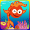 Puzzles fish icon