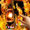 Fire flames live wallpaper icon