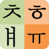 Korean alphabet for students icon