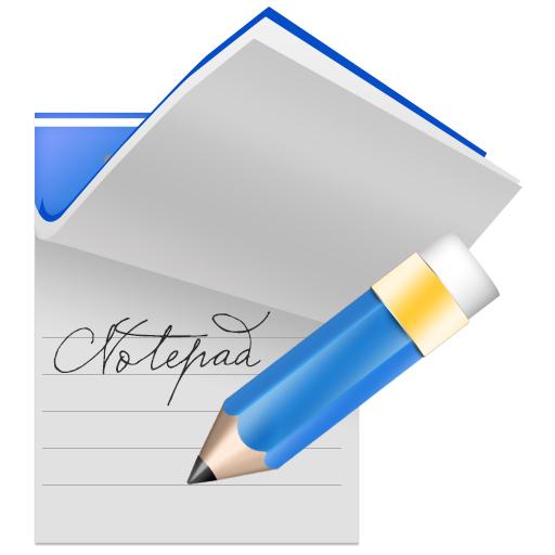 Notepad free icon