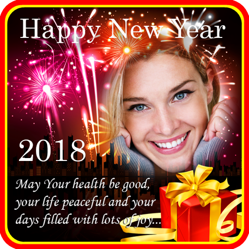 Happy New Year Photo Frame 2018 icon