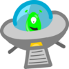 Space Crash Flying UFO Game icon