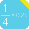 Decimal to Fraction icon