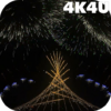 4K Fireworks Video Live Wallpaper icon