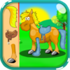 Animals puzzles for kids icon