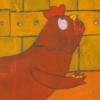 The little red hen icon