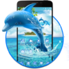 Aquatic Dolphin Mammals Theme icon